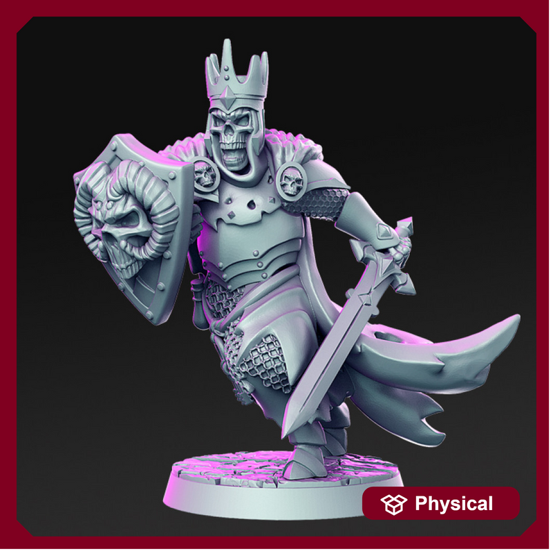 Bonythan - Undead Knight - 32mm - DnD