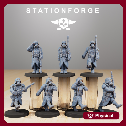 GrimGuard marching Poses - Only-Games