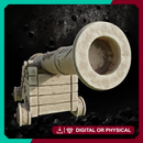 Long Imperial Cannon - Wargaming Terrain STL, DnD & Wargaming Scenery