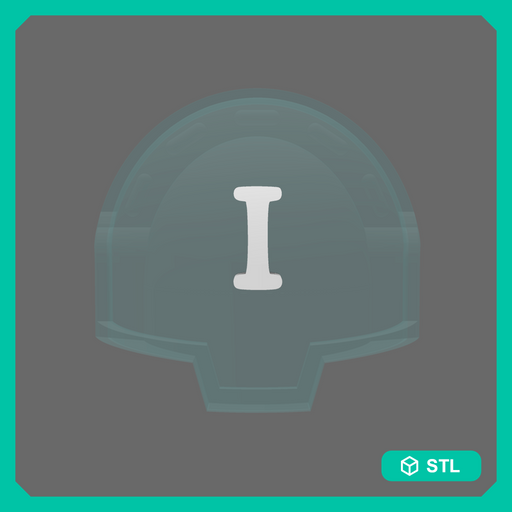 Space Knights DV04 Standard Roman Numeral 01 Shoulder Symbols - Only-Games