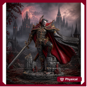 Vampire Lord Miniature STL | Undead Noble | Digital Download - Only-Games