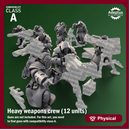 Heavy Weapons Team. Crusaders Covenant. Imperial Guard. Compatibility class A.