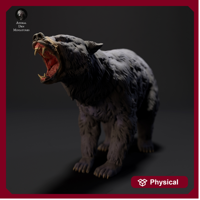 Black Bear Angry 1/43
