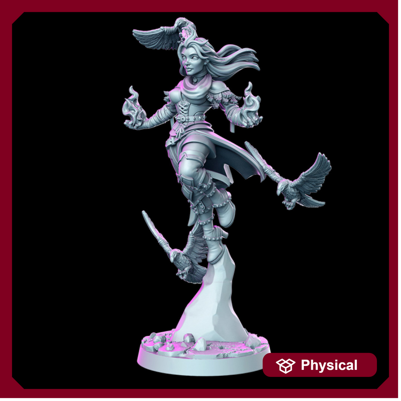 Genevieve - Female wizard- 32mm - DnD