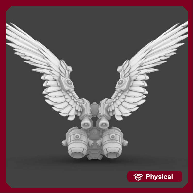 Space Knights V7 Imperial Eagle Winged Jetpack
