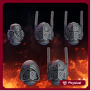 Pactum Aeternum Knight Heads Set x5
