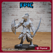 Lizard Folk Army Sword & Shield - Only-Games