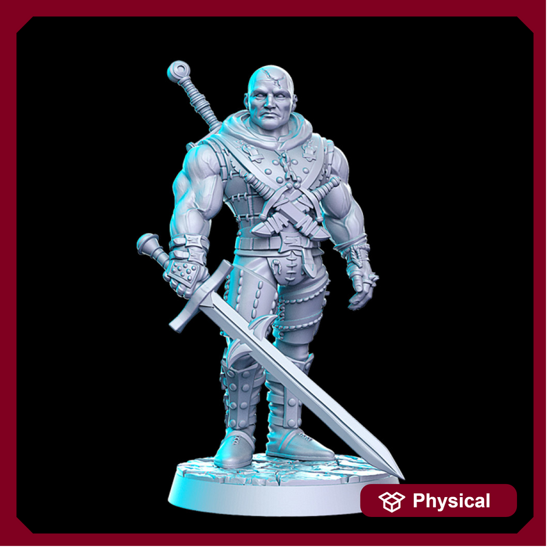 Khramdor (fightermage) - Egyptian god - 32mm - DnD