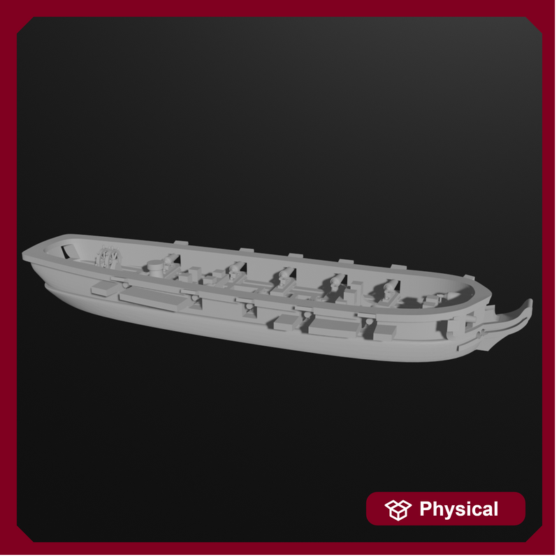 1/700 British Archer-class Gun Brig (12 guns), 1801-16
