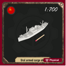 1/700 Ural armed cargo ship