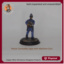 Police Constable Japp with Machine Gun (CMMWP026)
