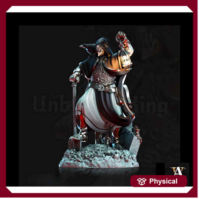 Human Fighter, Eldritch Knight, Hexblade Warlock, Witch Hunter, Monster Slayer Ranger | 28mm,32mm,54mm,75mm,100mm Scale | Figure mini D&D 5e - Only-Games