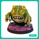 Dark Fantasy Frogman Monster Miniature STL for Tabletop RPGs