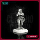 (0079) Female felinid bard with magic flute
