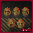 Full Metal Brotherhood Heads Set