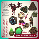 January 2023 - Side Quest Shop - 15 props & Environment Models - PRESUPPORTED - 32mm Scale