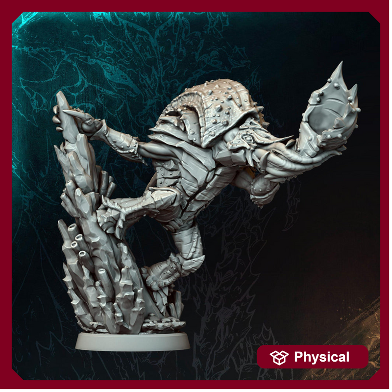 Chuul, Crustacean, Sea monster Unpainted | 3 Sizes/Scales | Dungeons & Dragons figure | Pathfinder - Only-Games