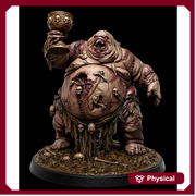 Flesh Golem Miniature | Stitched Abomination Boss Monster | UNPAINTED Resin DnD 5E Pathfinder - Only-Games