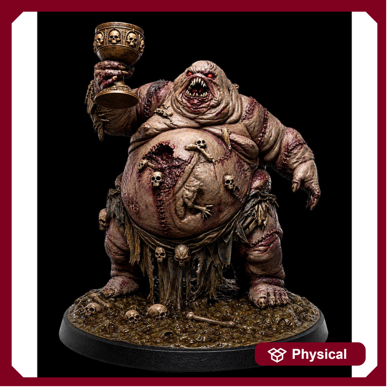 Flesh Golem Miniature | Stitched Abomination Boss Monster | UNPAINTED Resin DnD 5E Pathfinder - Only-Games