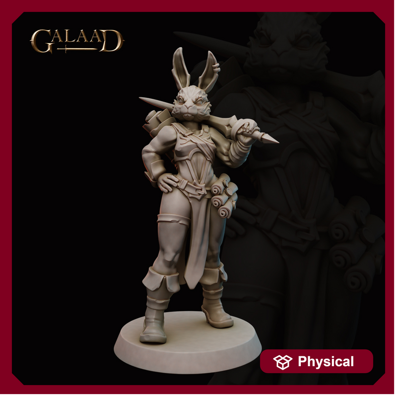 Battlemage rabbitfolk