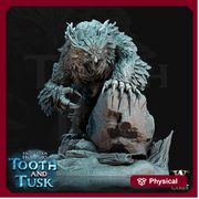 Owlbear Dnd 5e Monstrosity Miniature | 3 Poses Available in Large, Huge, Gargantuan Size | Dungeons and Dragons | Archvillain Games mini - Only-Games