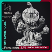 Pumpkin Eye terror - Major Aboration - Pre-supported - 32mm scale - D&D - Only-Games