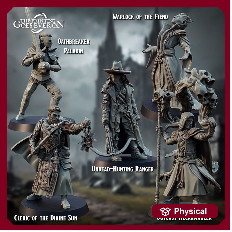 Hunt Beyond the Grave - Characters