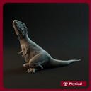 Carcharadontosaurus hatchling sitting