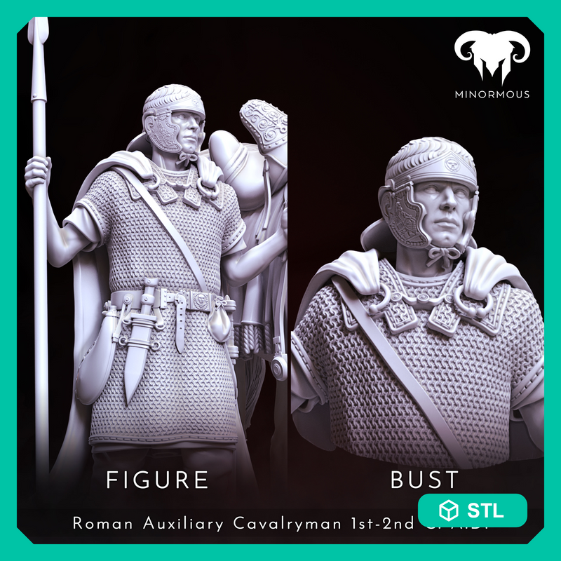 Bundle - Roman Auxiliary Cavalryman 1st-2nd C. A.D. Auxilia Equestrians!