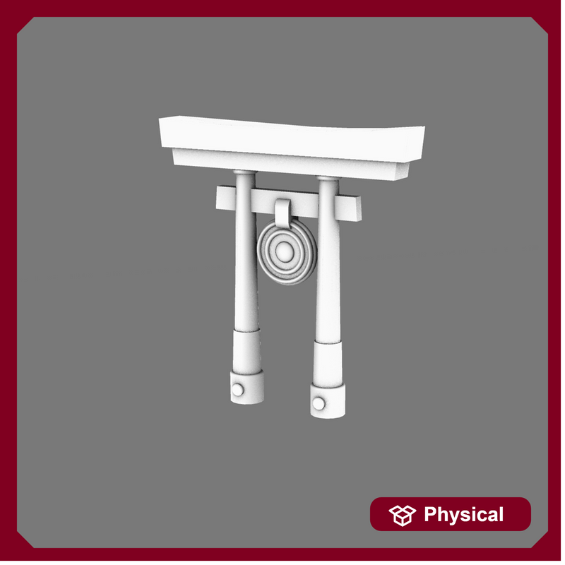 Cyber Samurai Back Pack Addon Shinto Arch B - Only-Games