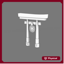 Cyber Samurai Back Pack Addon Shinto Arch B