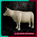 Cow - Farm Animal Miniature STL for DnD & Wargaming