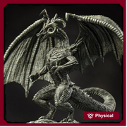 Gargantuan Dragon Miniature | Ancient Boss Monster | Resin Tabletop Figure - Only-Games