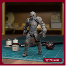 Animated Armour Pose 002 - TytanTroll Miniatures - DnD - Fantasy