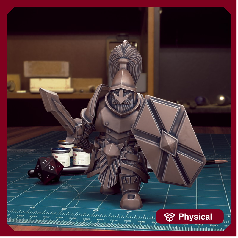 Dwarf Guard 09 - TytanTroll Miniatures - DnD - Fantasy - 32mm