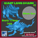 Giant Land Shark Fantasy Monster 2
