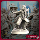 Aurielle - Elf warrior - 32mm - DnD -