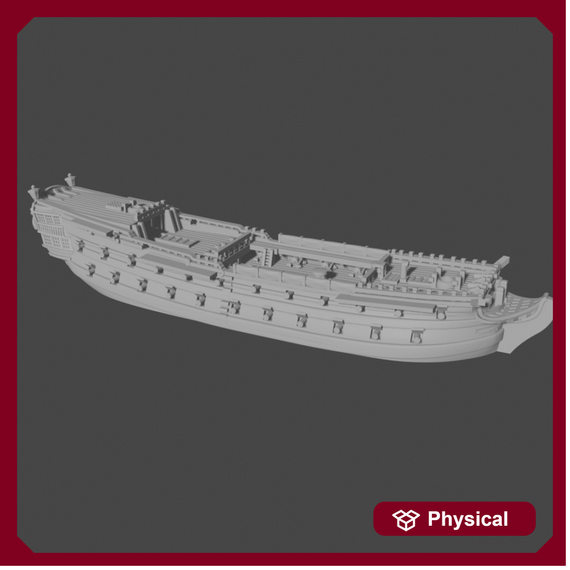 1/700 & 1/1200 GB Portland-class 4th rate  (50 guns), 1770-1817, AOA-GB-5