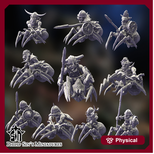 Goblin Spider Riders Set - Only-Games