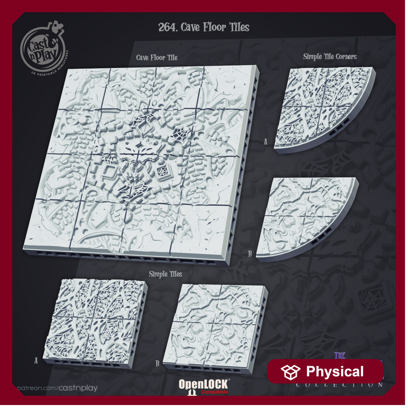Cave Floor Tiles - Only-Games