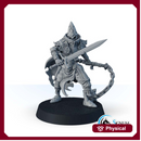 Zombie Knight with Chain