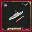1/600 HNoMS Otra minelayer ship