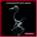 Arambourgiania sitting 1-35 scale pterosaur