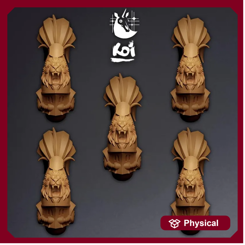 Aeternum Pridemarchs Type 8 - Miniature Heads - Only-Games