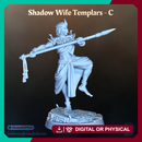 Shadow Wife Templar - C (Female Rogue)