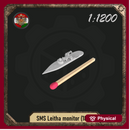1/1200 SMS Leitha (in 1887)