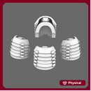 Cyber Samurai V7 Bushi Shoulder Pads Type B