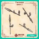 Two handed spears 2 CL