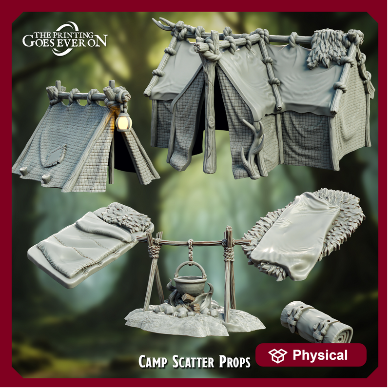 Camp Scatter Props