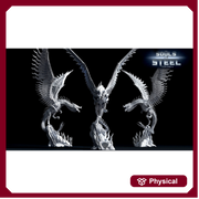 Chardalyn Dragon, Steel Dragon Construct  | Mature & Ancient sizes 300mm High | Figurine |Dungeons and Dragons 5e | Mini Monster Mayhem | - Only-Games